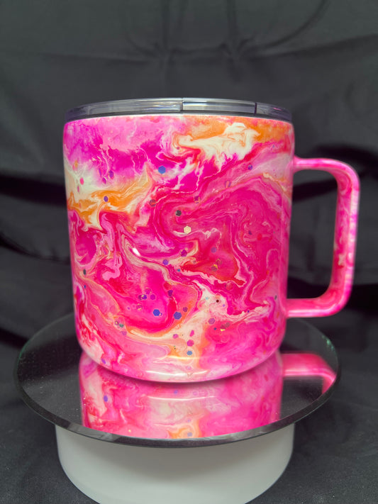 16oz Stainles Coffee Mug 'Pink is my Favorite Color'